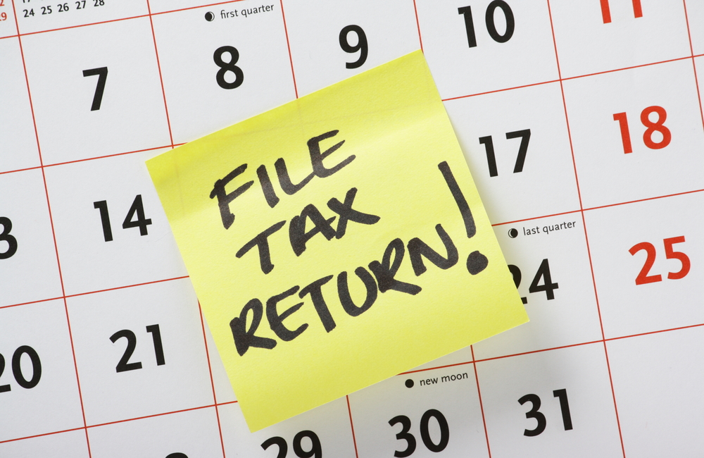 filing tax return