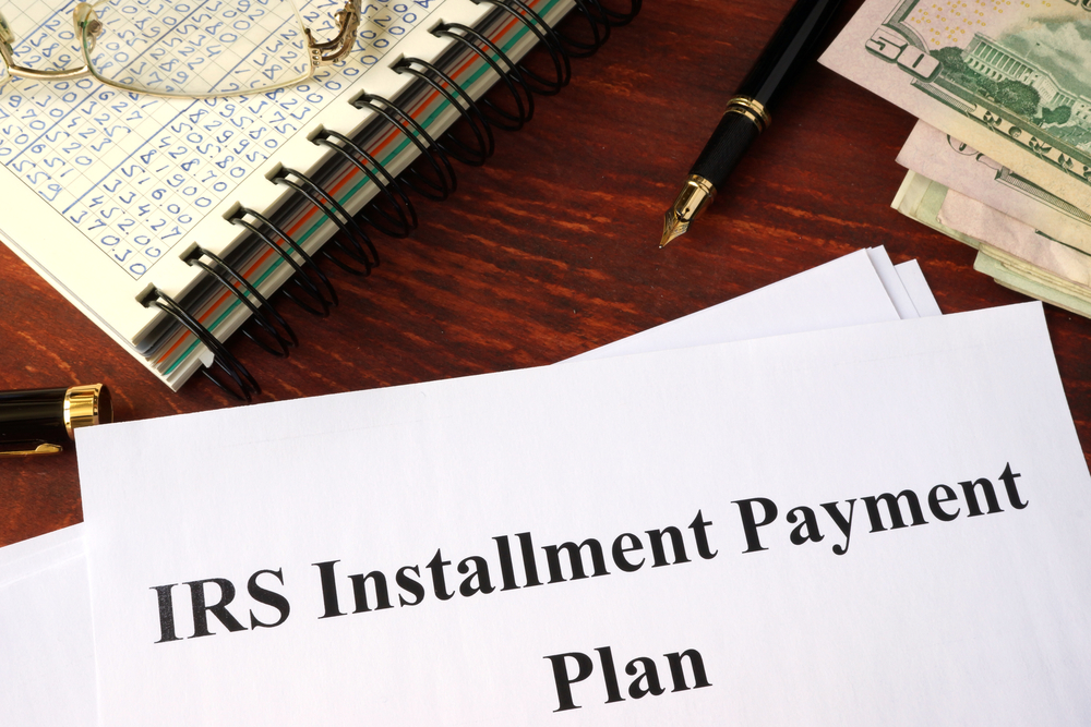 IRS installment payment plan